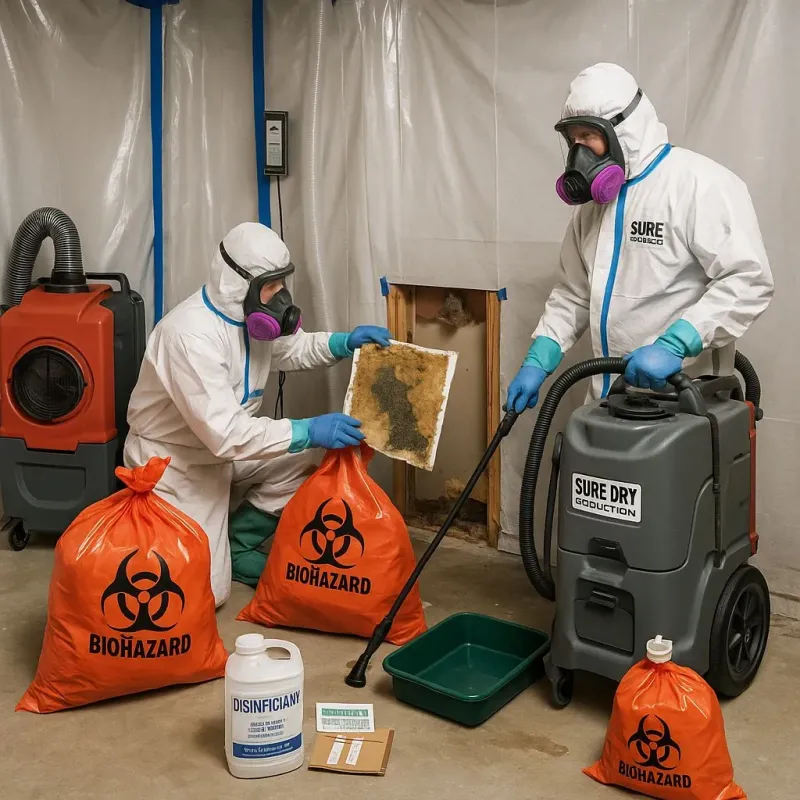 Contaminated Water Handling Protocols process in Buncombe County, NC